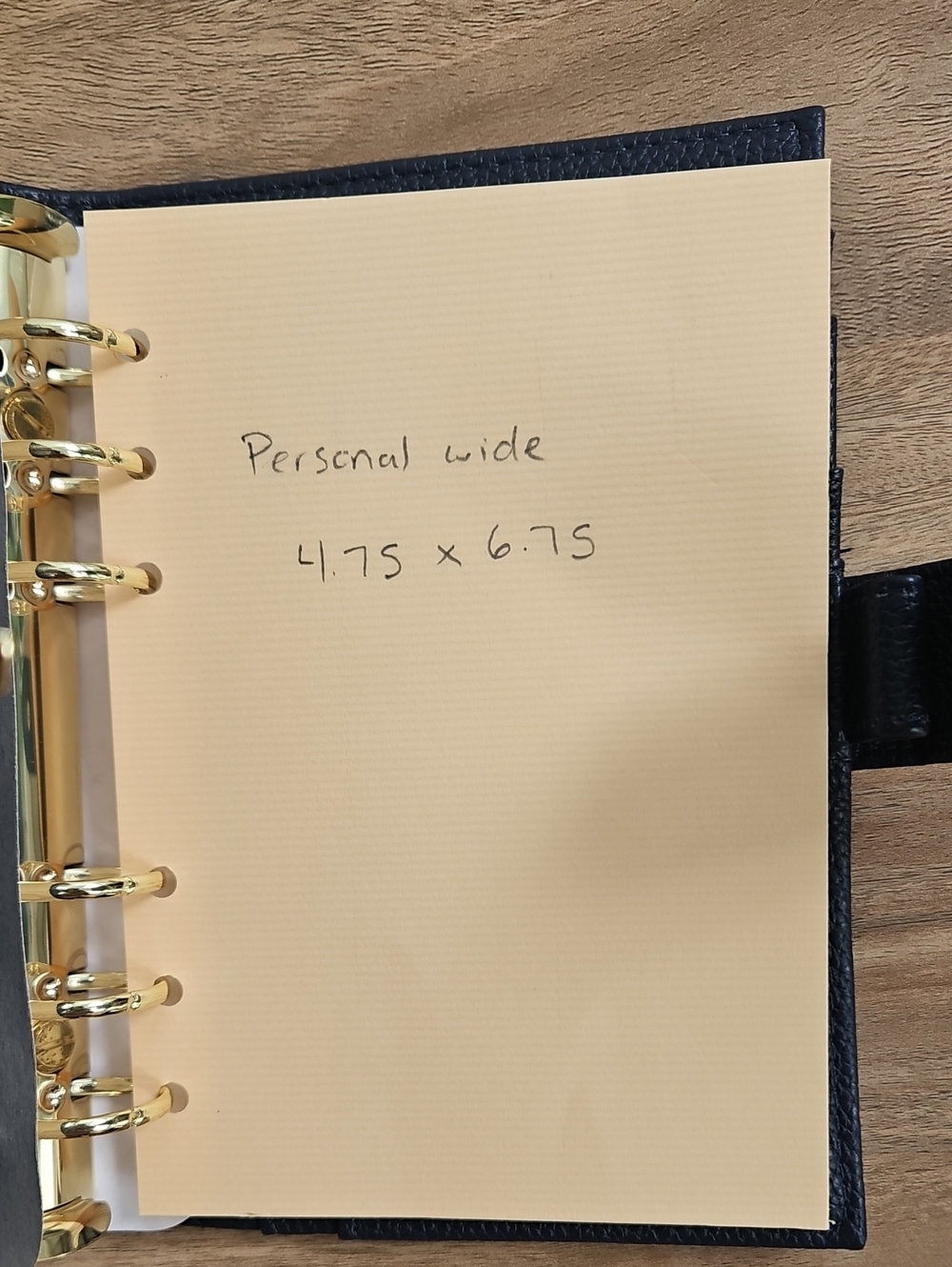 Personal Size Ring Binder - Picture 9 of 9